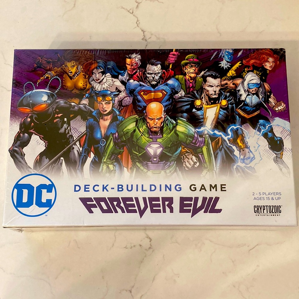 New DC Forever Evil Deck-Building Game